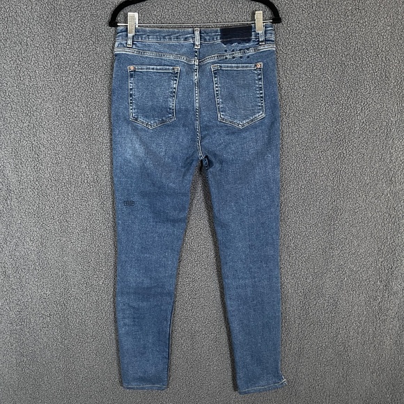 Ksubi Hi N Wasted Bluebell Extra Split Skinny Jeans - Women's Size 30*27 - Blue - Picture 3 of 9